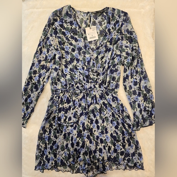 Zara Multicolor Jumpsuit Romper Size M - Picture 3 of 7